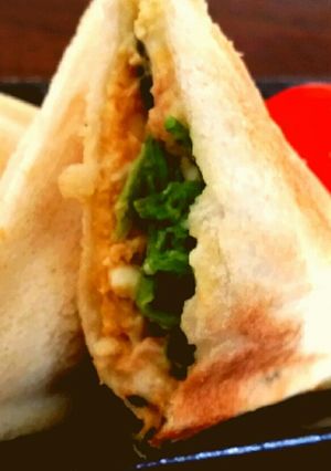味たまチーズでとろっ。ホットサンド。-レシピのメイン写真