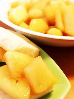 りんごの甘煮〜トースト添え〜-レシピのメイン写真