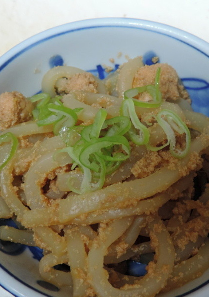 定番おかず:生たらこの子和え♪-レシピのメイン写真