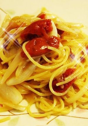 梅肉の和風パスタ-レシピのメイン写真