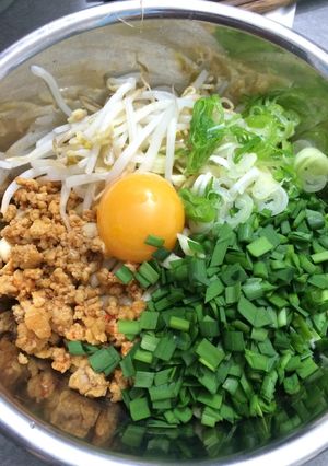 簡単お手軽！本格台湾まぜそば　名古屋の味-レシピのメイン写真