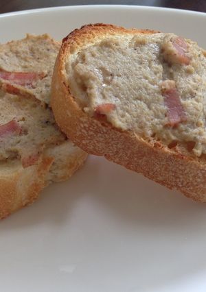 チーズたっぷりのきのこベーコンパテ-レシピのメイン写真
