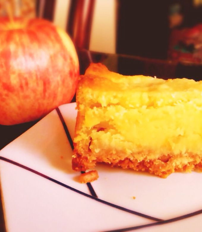 秋の幸せ簡単林檎のスイートポテトケーキ-レシピのメイン写真