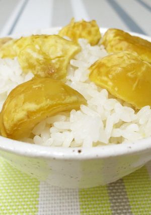 ゆで栗でホクホクしっとり栗ご飯-レシピのメイン写真