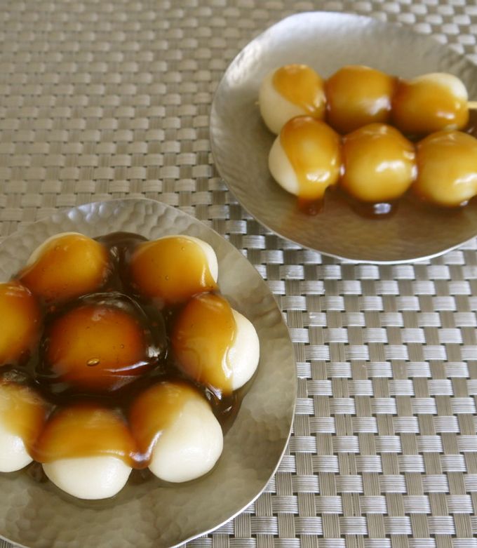 黄金比率のたれで♪　豆腐のみたらし団子☆-レシピのメイン写真
