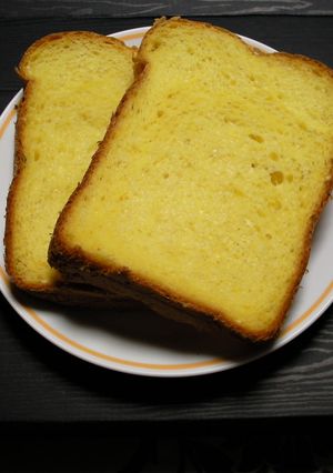 すくなカボチャのふわふわ食パン-レシピのメイン写真