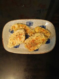ヘルシー!ササミのバジルパン粉焼き-レシピのメイン写真