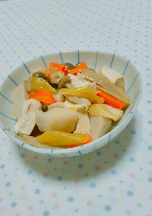 具沢山❀けんちん風煮物-レシピのメイン写真