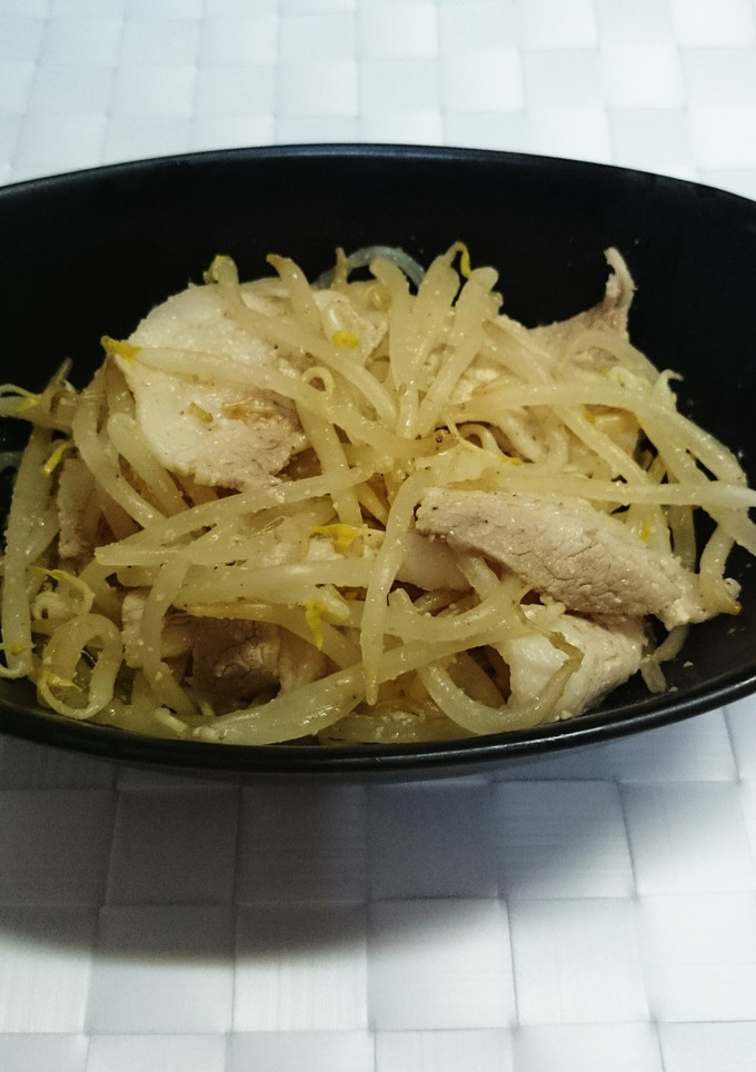 もやしと豚肉のナムル-レシピのメイン写真
