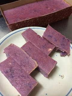 ムラサキ芋チーズケーキ-レシピのメイン写真