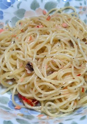 鮭のペペロンチーノ-レシピのメイン写真