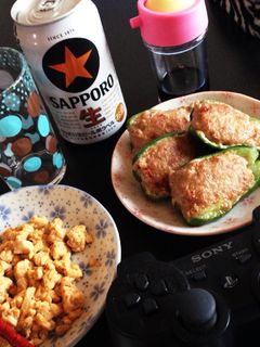 ズボラ肉詰め(°_°)-レシピのメイン写真