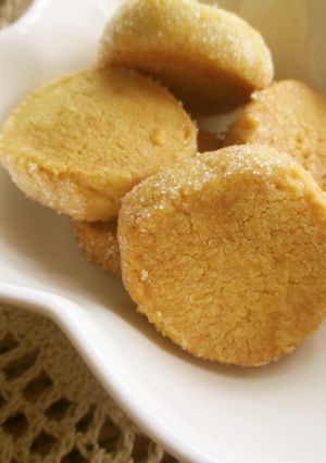 ☆サクサクシンプルクッキー☆砂糖でお化粧-レシピのメイン写真