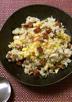 ランチョンミートの簡単チャーハン-レシピのメイン写真