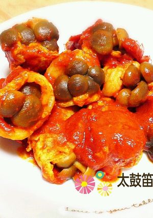 しめじ豚肉巻き♪トマトソース煮-レシピのメイン写真