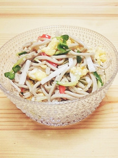 給食のそばサラダ-レシピのメイン写真