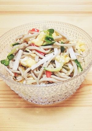 給食のそばサラダ-レシピのメイン写真