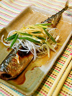 ごま油香る♪さんまの塩焼き-レシピのメイン写真