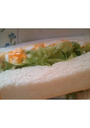 甘卵☆レタスと卵サンド☆-レシピのメイン写真