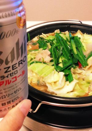 【覚書】醤油ベースの博多風もつ鍋-レシピのメイン写真