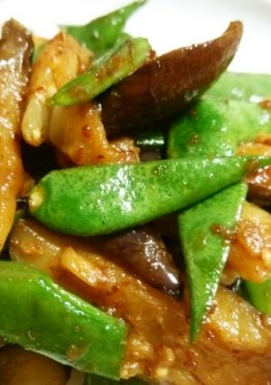 インゲンと茄子のXO醤炒め-レシピのメイン写真