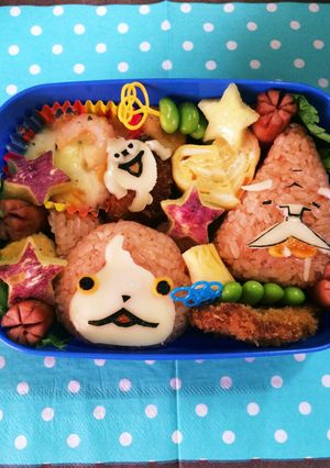 簡単 妖怪ウォッチキャラ弁-レシピのメイン写真