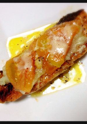 簡単さっぱり＊鮭のトマト焼き-レシピのメイン写真