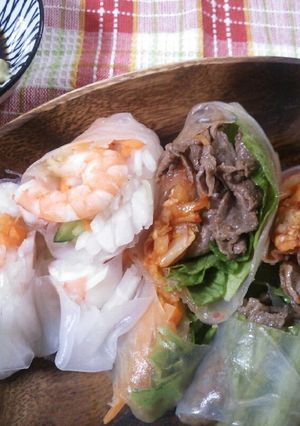 簡単生春巻き-レシピのメイン写真