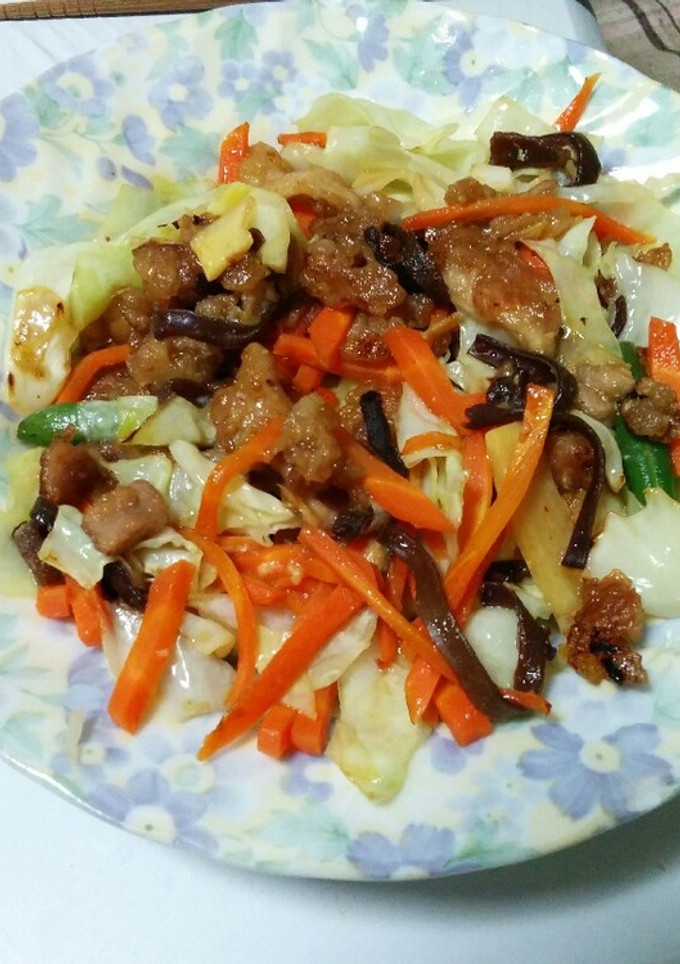 焼肉のたれで、野菜炒め！-レシピのメイン写真