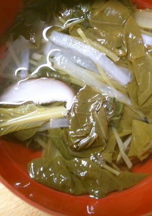 白だしだけで！ 簡単 小松菜の お吸い物-レシピのメイン写真