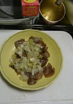 料理初心者に捧ぐ！即席豚ねぎ塩だれ-レシピのメイン写真
