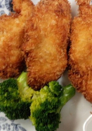 リンゴで柔らかチキンカツ-レシピのメイン写真