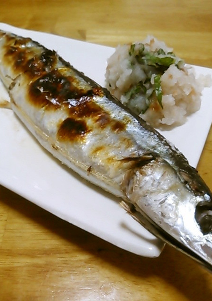 さんまの塩焼き梅しそおろし-レシピのメイン写真