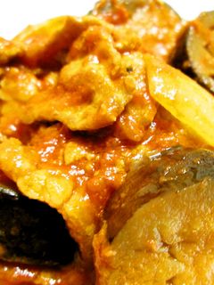 まろやかな酸味♪茄子と豚肉のとまと煮-レシピのメイン写真