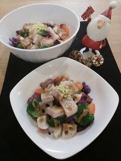 ☆ローストポークの柚子みそホットサラダ☆-レシピのメイン写真