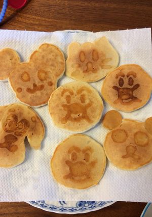 幼児が喜ぶバナナパンケーキ-レシピのメイン写真
