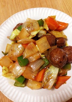 ミートボールで作る♡簡単酢豚♡肉だんご-レシピのメイン写真