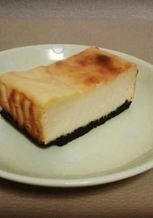 生クリームなし☆ベイクドチーズケーキ-レシピのメイン写真