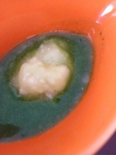3step♡離乳食初期法蓮草バナナ白菜粥-レシピのメイン写真