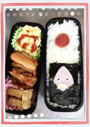 妖怪ウォッチ キャラ弁 ひも爺-レシピのメイン写真