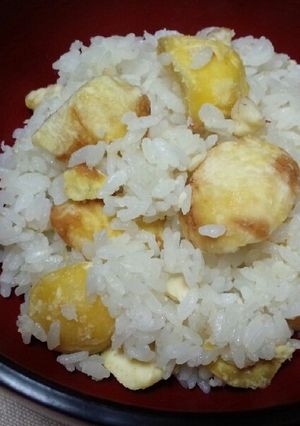 栗ご飯-レシピのメイン写真