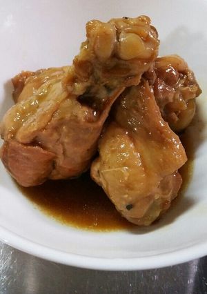 青じそ手羽元の煮物-レシピのメイン写真