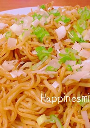ネギと生姜の癖になる焼きそば-レシピのメイン写真