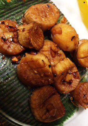 ホタテ！？エリンギのバター醤油焼き-レシピのメイン写真