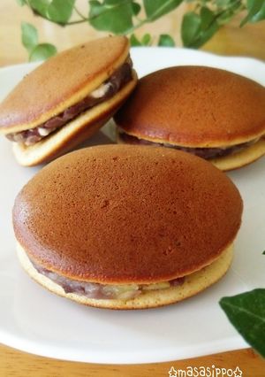 秋の手土産に。栗あんバターのミニどら焼き-レシピのメイン写真