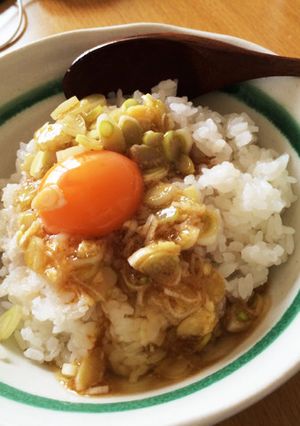 しょうが香るX卵かけご飯-レシピのメイン写真