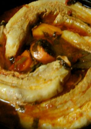 豚バラトマト煮-レシピのメイン写真