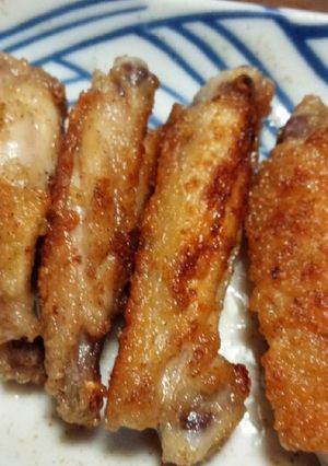 簡単☆天ぷら粉で皮がパリッと手羽先◆-レシピのメイン写真