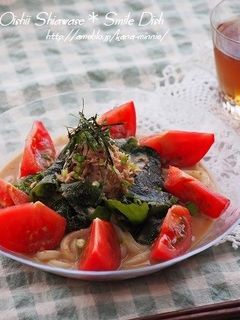 *ツナとトマトのごまダレ冷やしうどん*-レシピのメイン写真