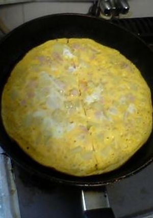 具沢山スペイン風オムレツ-レシピのメイン写真